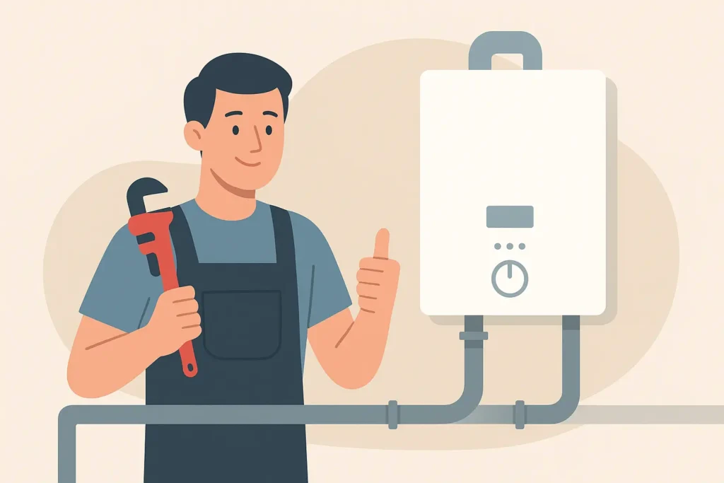 central heating upgrade Woodside